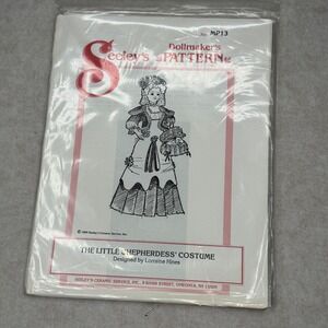 Seeley's Dollmaker's Pattern MP13 The Little Shepherdess‎ Costume Sewing VTG